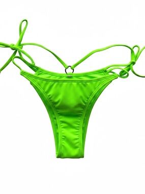 Target Xhilaration Super Cheeky Neon Green Women's Bikini Bottom Small